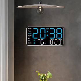 Horloge Murale et Table Numérique à Écran LED Multifunction – ساعة حائط و طاولة رقمية